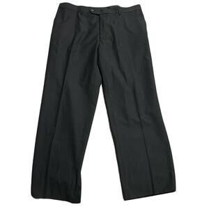 Giorgio Fiorelli Dress Pants Mens 48/42 (38 x 29) Superlux Super Fine 150 Black